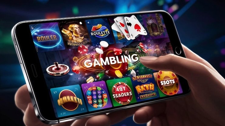 Lucky Number game interface on winslot77 with number selection and draw timer